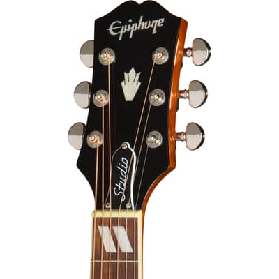 Epiphone Hummingbird Studio Acoustic Electric Guitar - Heritage Cherry Sunburst image 4