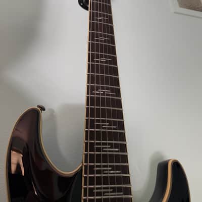 Schecter Blackjack C-7 2021 - Present - Gloss Black image 5