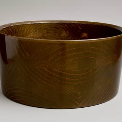 SOLID WOOD 14” X 6” Snare Drum Shell Segmented Reclaimed Free Float Stave image 2