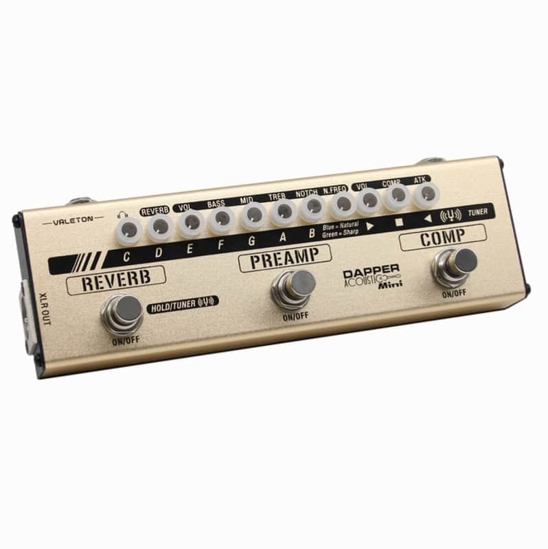 Valeton MES-4 | Dapper Acoustic Mini Multi-FX Pedal for Acoustic Guitar.  New with Full Warranty! image 1
