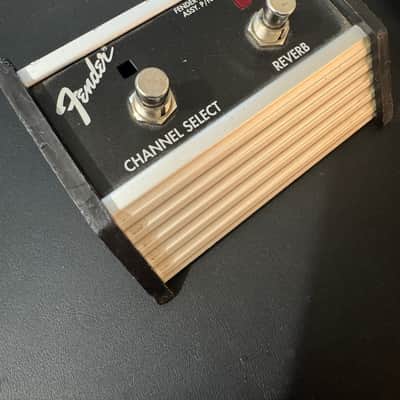 Vintage Fender 2-Button Footswitch – Channel Select / Reverb (P/N 0028122000) 1980's image 1