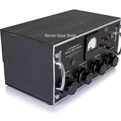 Gates Dynamote 3 Channel Tube Preamp Mic Microphone Pre Rare Vintage Mixer image 4