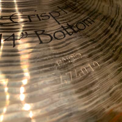 Paiste 14" Signature Dark Crisp Hi-Hat Cymbals (Pair) 1989 - Present - Traditional image 7