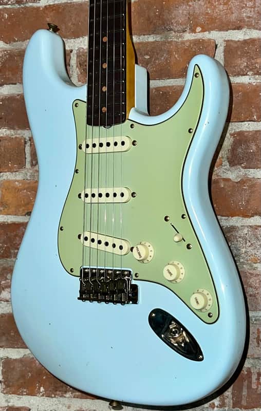 2025 Fender Custom Shop 1959 Journeyman Stratocaster, Faded Aged Sonic Blue, Support Small Business & Buy It Here ! image 1