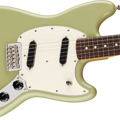 Fender Player II Mustang, Rosewood Fingerboard, Birch Green image 4