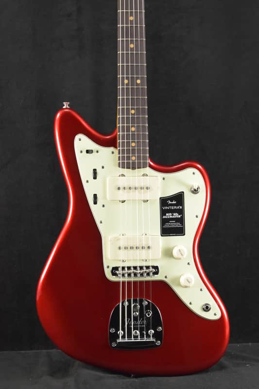 Fender Vintera III Mid '60s Jazzmaster Candy Apple Red Rosewood Fingerboard image 1