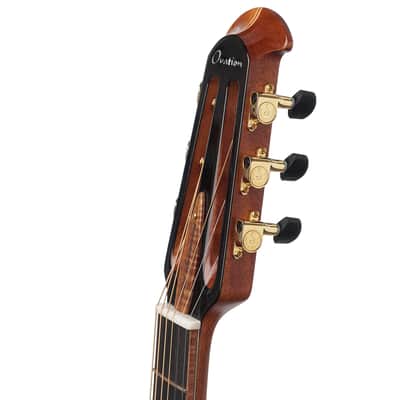 Ovation Limited Edition USA Custom 50th Anniversary Folklore Acoustic-Electric Guitar with Case, Natural -  PRE-ORDER for Serial Number 9, Guitar will ship between October 2016 and December 2016 image 9