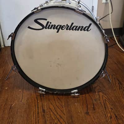 Slingerland 20x14 Bass Drum 1970s - Silver Sparkle image 7