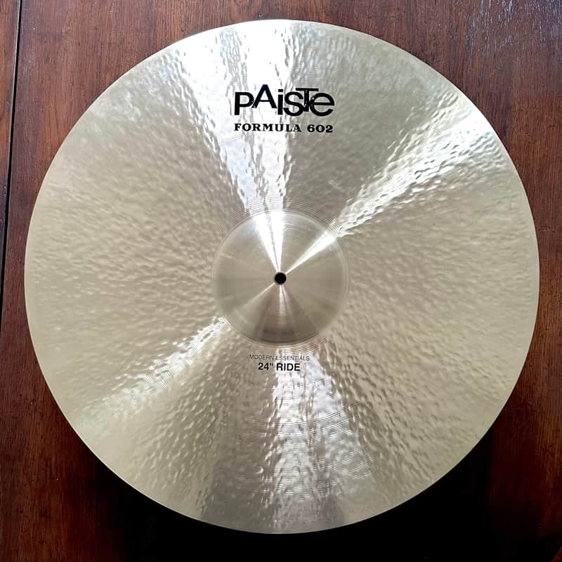 Paiste 24” Formula 602 Modern Essentials Ride 2016 image 1
