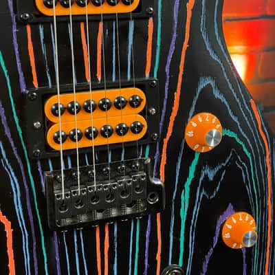 TGF Chop Shop Custom Modified PRS SE Sandblasted CE 24 "Orange Crush" Electric Guitar w/ Gig Bag image 3