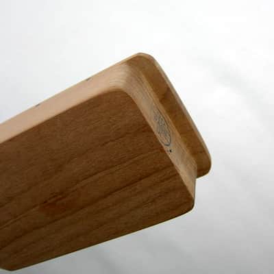 Telecaster 22 Stainless Steel/ Unfinished/ Rounded Ends Frets/Guitar Neck /Roasted, w/Warmoth Bone Nut /fits Fender TELE image 3