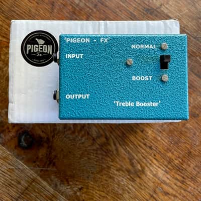 Mint Boxed Pigeon FX Hornby Skewes Treble Booster Ritchie Blackmore Secret Weapon Deep Purple & Rainbow Tones image 1