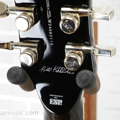 ESP LTD BK-600 Bill Kelliher Signature - Vintage Silver Sunburst image 19