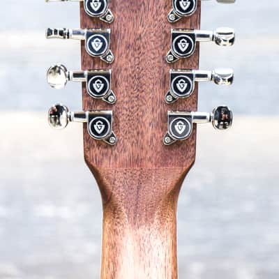 Guild D-2612CE Deluxe Antique Burst Dreadnought 12-String Acoustic Electric Guitar image 6