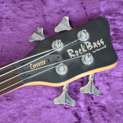 WARWICK Corvette RockBass Fretless/fine ebony fingerboard from 2007*MEC PU's made in Germany*sounds/plays/looks great*mint condition/one owner! image 7