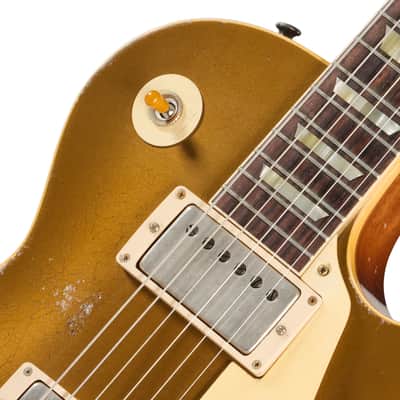 NEW! Gibson Custom 1957 Les Paul Standard - Mustard Gold, Ultra Heavy Aged - Limited Edition 2026 Custom Collection - Authorized Dealer - Pre-ORDER image 7