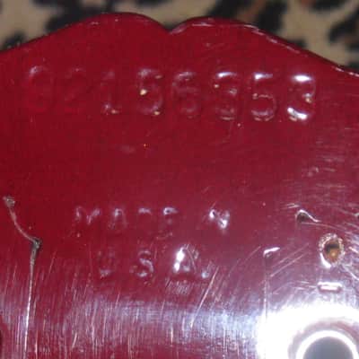 used with mojo 1996 Gibson The Hawk BODY + NECK, Wine Red Gloss (MISSING many of the parts) project image 3
