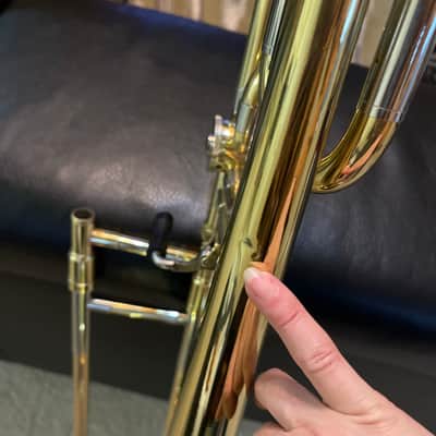 F attachment rotary trigger trombone 2022 - Gold image 8