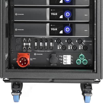 Dynacord SR20TGX-US Preconfigured 10U TGX Amplifier System Rack image 4
