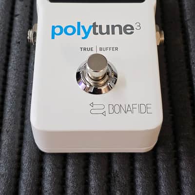 TC Electronic Polytune 3 Polyphonic Tuner Pedal 2017 - Present - White image 1