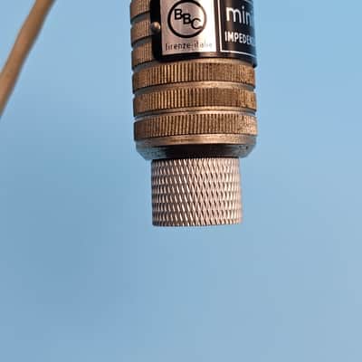 ☆Vintage 1960s BBC Minimicro 70 Microphone - BBC Microphone - Made in Italy Shure image 3