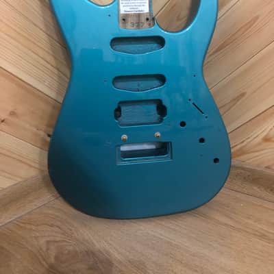 Warmoth Soloist Korina Guitar Body Sherwood Green image 10