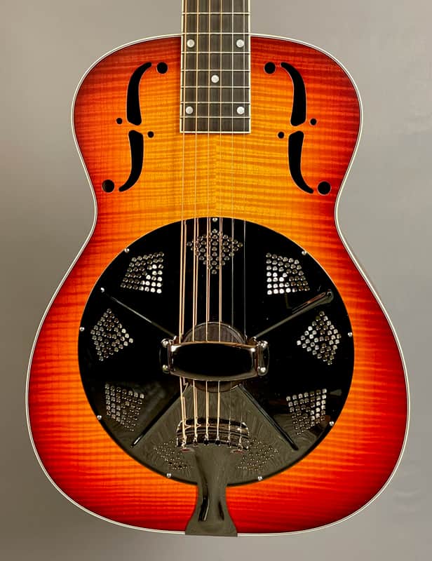 National Estrallita Deluxe 14-Fret Sunburst image 1