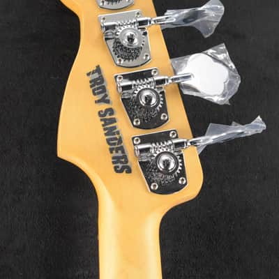 Fender Troy Sanders Precision Bass Silverburst Rosewood Fingerboard SCRATCH & DENT image 6