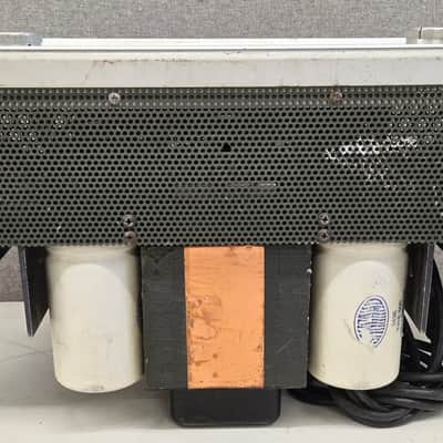 Vintage Crown DC300A Power Amplifier Silver For Repair or Parts image 3