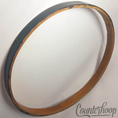 Oliver Ditson 14"1Ply Solid Maple Wood Hoop/Rim Snare/Tom Drum Batter Vintage10s image 2
