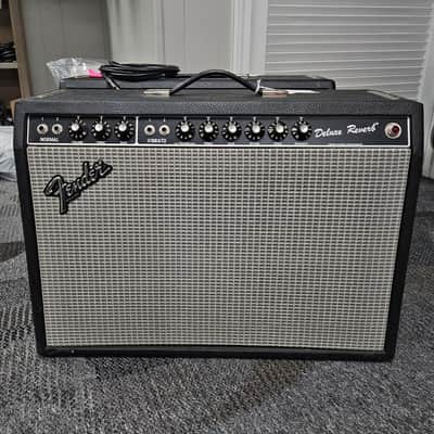 Rivera Era Fender Deluxe Reverb 1981 - Black image 1
