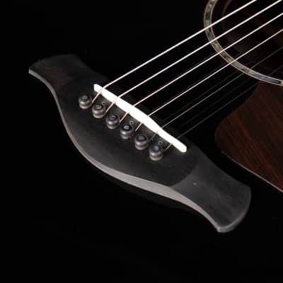 Taylor 814ce "Builders Edition" Black Top, Adirondack Spruce, Indian Rosewood - USED 2020s image 10