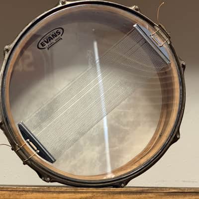 1950's WFL 6.5x14 Blue & Silver Duco Contest Model 8-Lug Snare Drum image 10