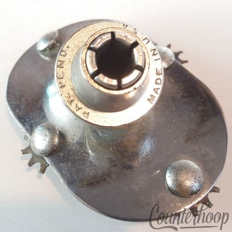 *Rogers Swivomatic Bass Drum Tom Receiver/Cymbal/Spur Mount Fullerton Powertone* image 1