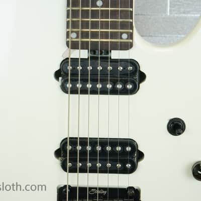 Sterling Jason Richardson Signature 7-String Cutlass - Pearl White image 6