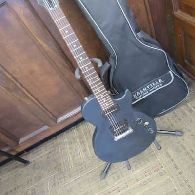 Epiphone Special LP P-90s Faded Black With Gig Bag image 2
