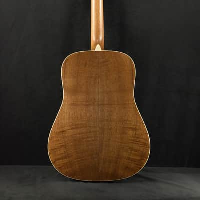 Martin Custom Shop 10CMDBLKWALNUT Dreadnought 14-Fret Black Walnut image 8