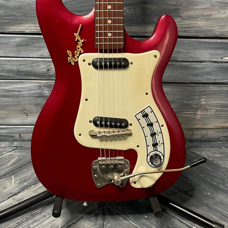 1961 Hagstrom II Red