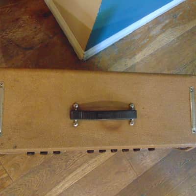 FENDER 3X10 BANDMASTER AMPLIFIER 1960 - RARE BROWN image 7