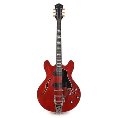 Eastman T64/v Thinline Antique Red Varnish w//Lollar Pickups & Bigsby image 4