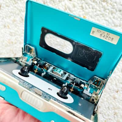 Sony WM-EX606 Walkman Cassette Player, Excellent Rare Green ! Motor Running ! image 5