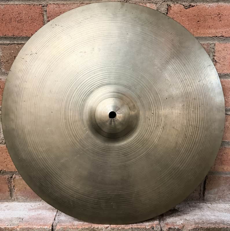 Zildjian 17" A. Zildjian Small Stamp Crash Cymbal 1957 - 1960 - Traditional image 1