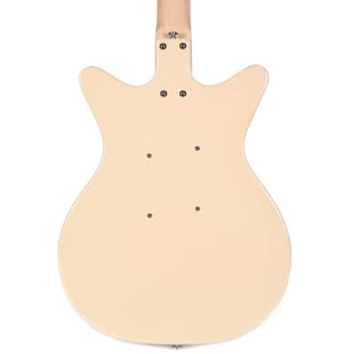 Danelectro STOCK 59-VINT CREAM Stock '59 Series Double Cutaway Shorthorn Shape 6-String Electric Guitar image 2