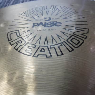 1983 Paiste 14" Sound Creation Dark Hi Hats-Excellent! image 2