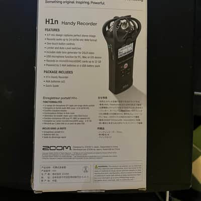 Zoom H1n Handy Recorder 2018 - Black image 2