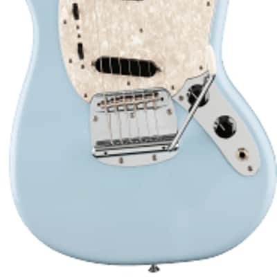 Fender Vintera III Mid '60s Mustang Electric Guitar. Rosewood Fingerboard, Sonic Blue image 3