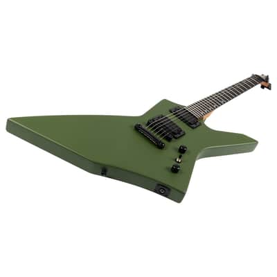 Spira X-400 MGR X-400 Series X-Style Roasted Poplar Body Canadian Roasted Maple Neck 6-String Electric Guitar image 4