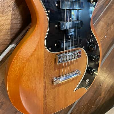 1979 Gibson S-1, Natural Mahogany image 3