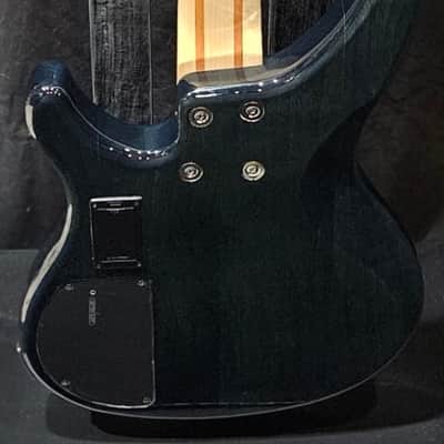 Yamaha TRBX604FM 4-string Bass Guitar - Indigo Blue 2025 image 4