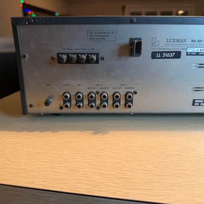 1983 Vintage Luxman AM/FM Stereo Receiver RX 101 *SERVICED* Please READ image 8